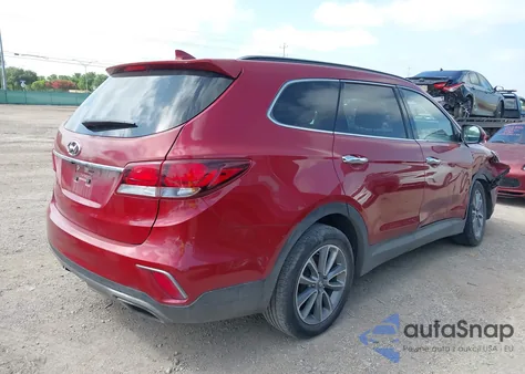 2017 Hyundai Santa Fe Se from USA, damaged, VIN KM8SM4HF9HU201697